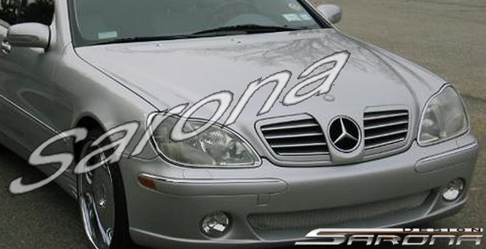 Custom Mercedes S Class  Sedan Grill (2000 - 2002) - $310.00 (Manufacturer Sarona, Part #MB-010-GR)
